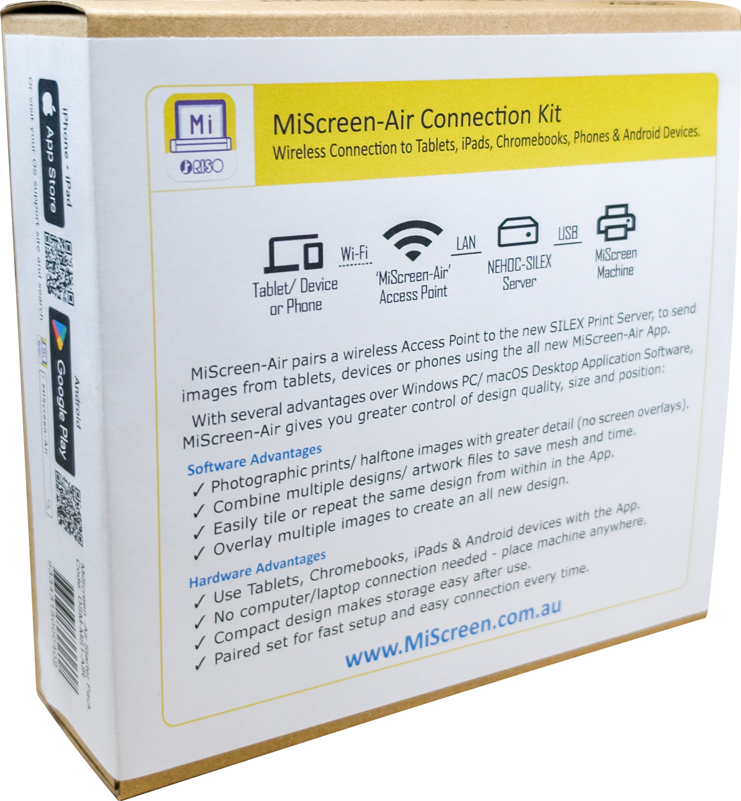 miScreen-Air Connection Kit